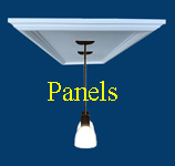 Panels for ceilings and walls