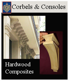 corbels and consoles for cabinetry 