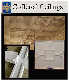 coffered ceiling panels