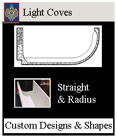 light coves staight and radius