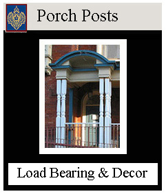 custom and standard porch posts