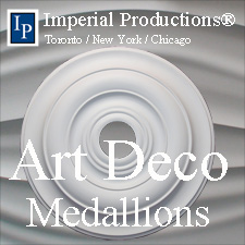 Art Deco Ceiling Medallions